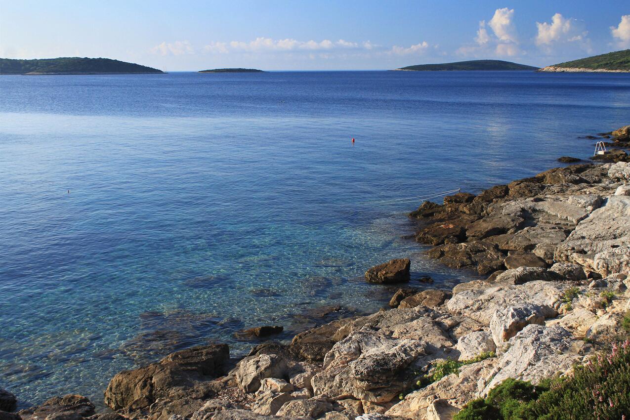 Nearest beach - Apartments by the sea Milna, Vis