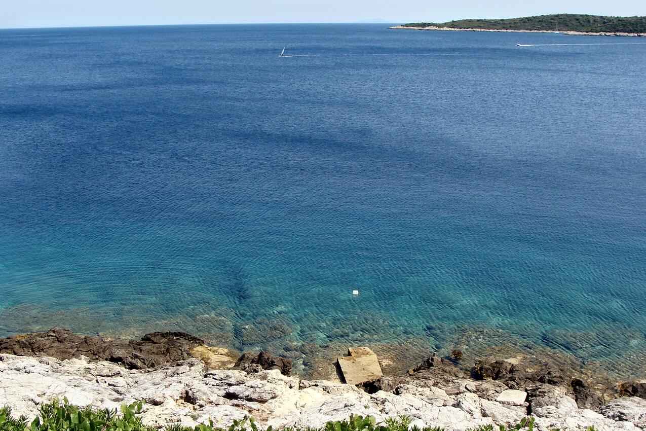 Najbliža plaža - Apartmani uz more Milna, Vis
