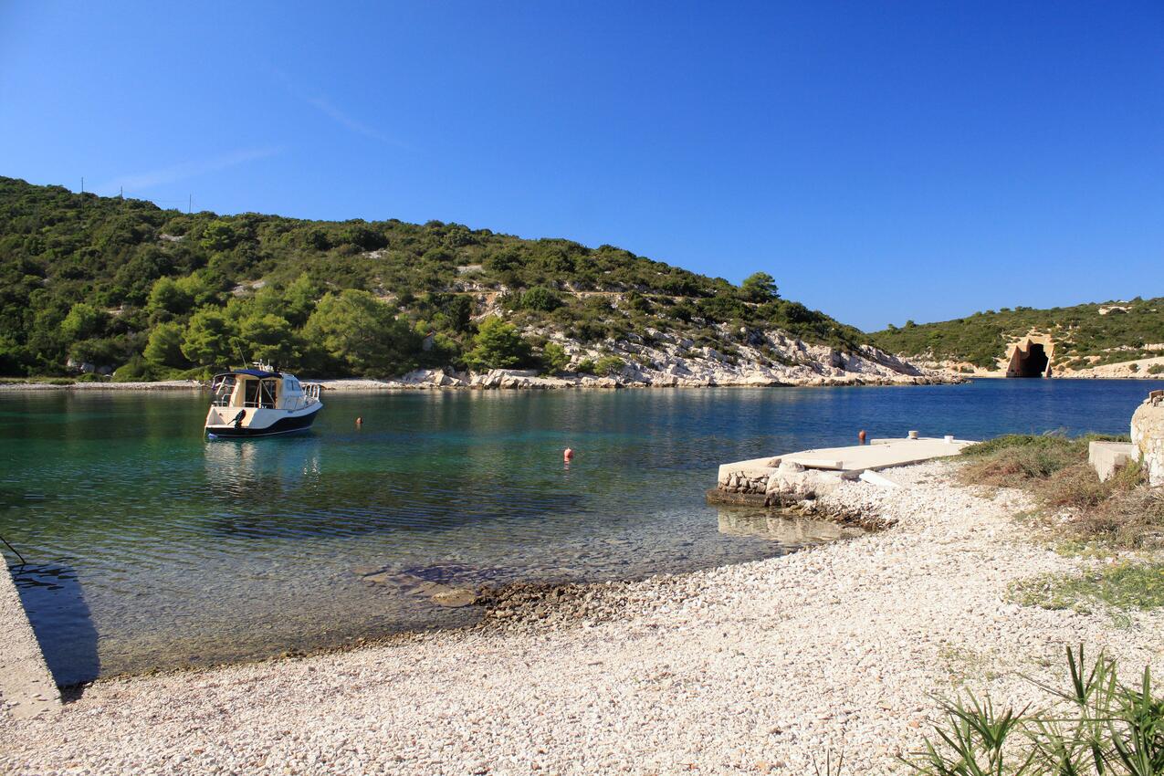 Najbliższa plaża - Dom na wypoczynek nad morzem Zatoka Rogacic, Vis