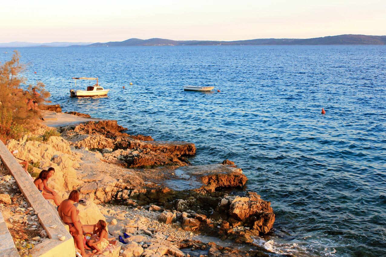 La spiaggia più vicina - Appartamenti con parcheggio Mavarstica, Bua - Čiovo