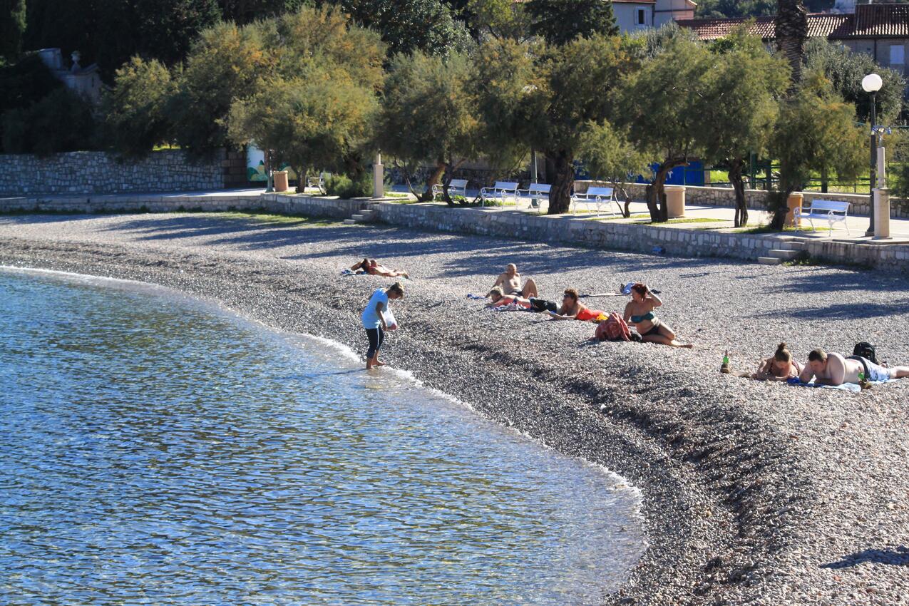 La spiaggia più vicina - Appartamenti accanto al mare Lissa - Vis