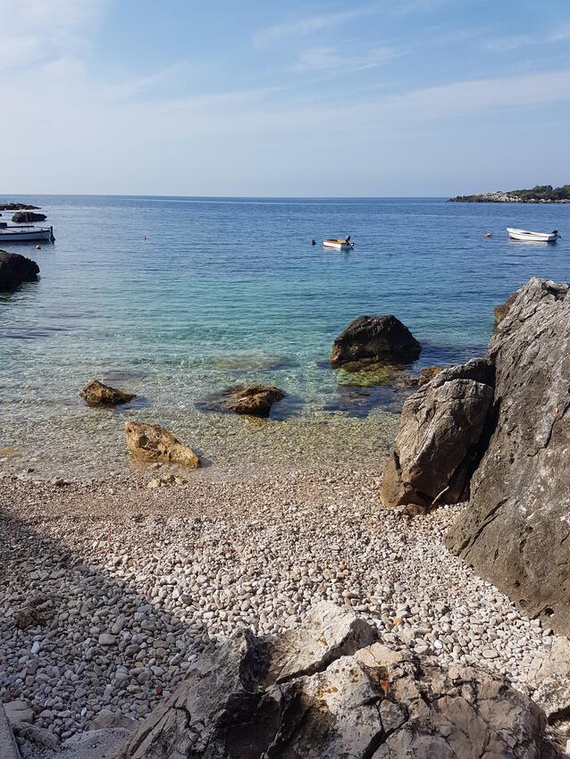 La spiaggia più vicina - Appartamenti e camere accanto al mare Molunat, Ragusa - Dubrovnik