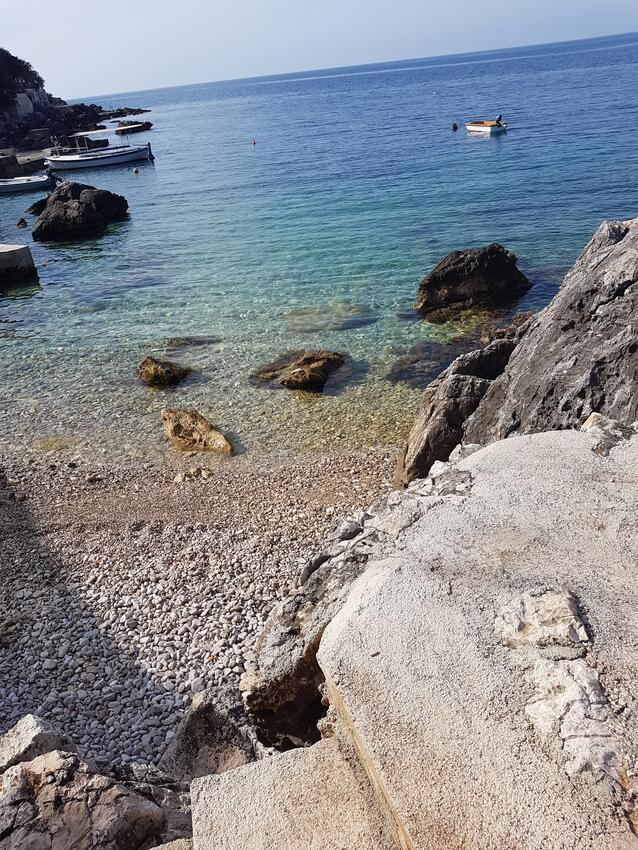 La spiaggia più vicina - Appartamenti e camere accanto al mare Molunat, Ragusa - Dubrovnik