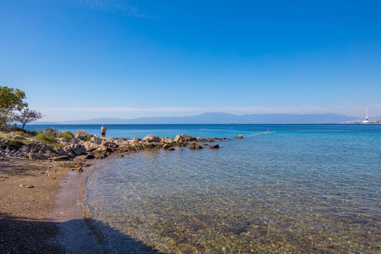 Nearest beach - Apartments and rooms with parking space Kraljevica