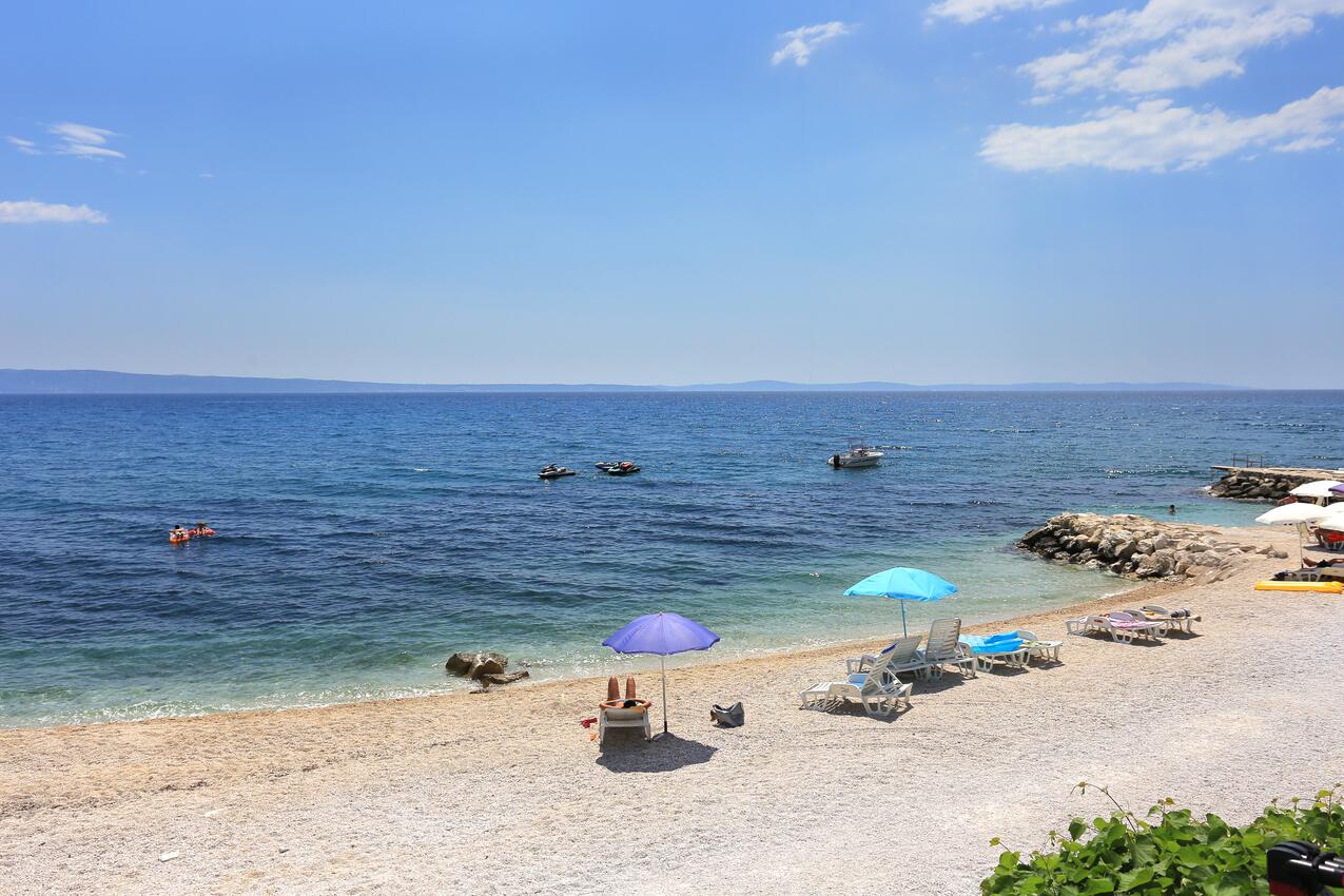Legközelebbi strand - Apartmanok a tenger mellett Mali Rat, Omis