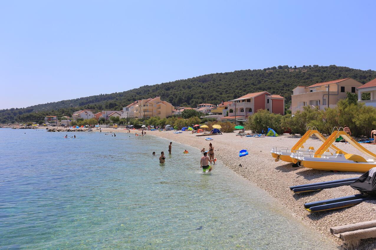 Nächster Strand - Haus am Meer mit Pool für Familien Slatine, Ciovo