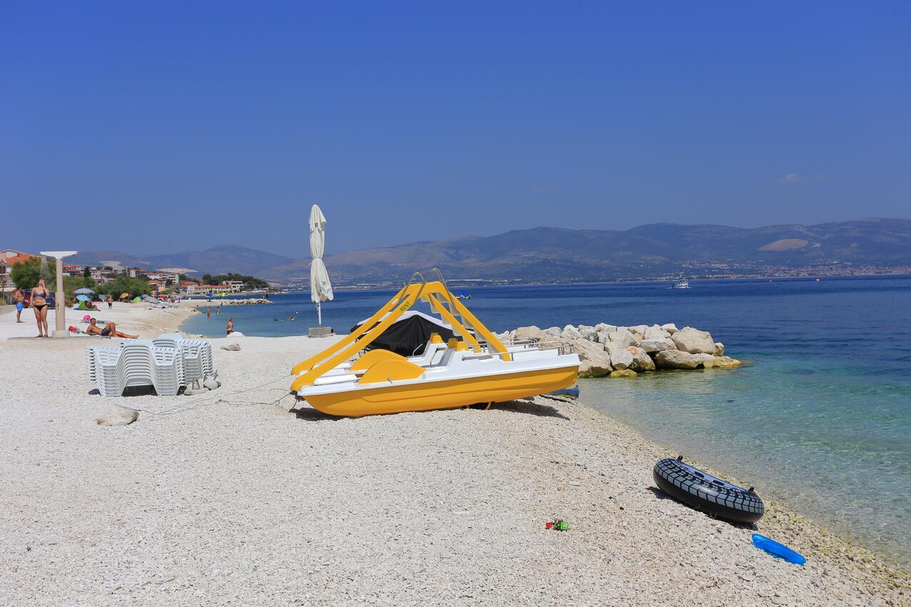 Nächster Strand - Haus am Meer mit Pool für Familien Slatine, Ciovo