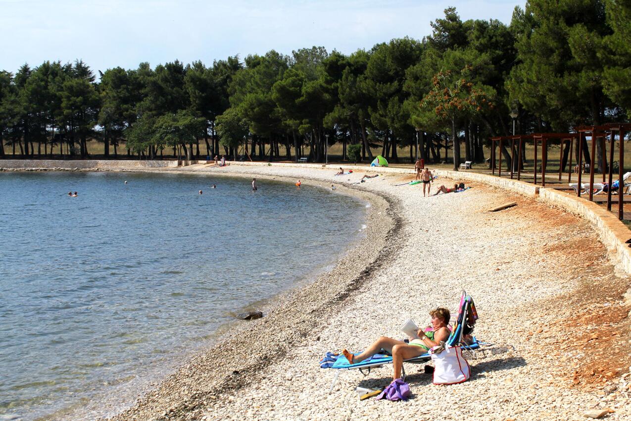 La spiaggia più vicina - Appartamenti con parcheggio Mareda, Novigrad