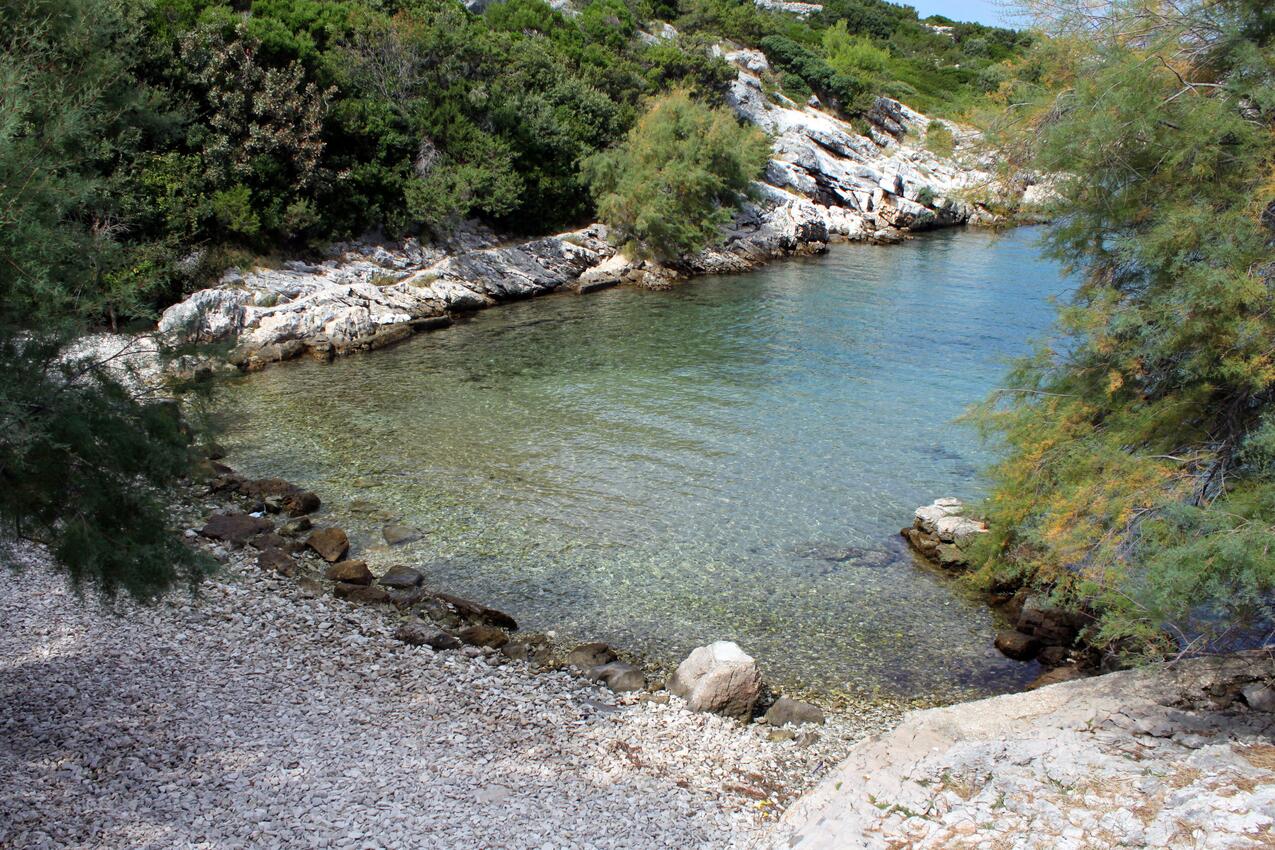 La spiaggia più vicina - Casa con piscina per famiglia Pucisca, Brazza - Brač