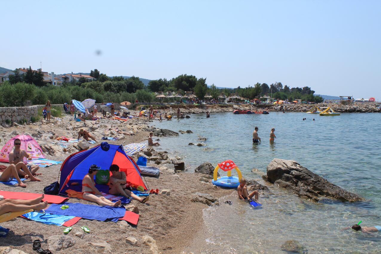 Nächster Strand - Ferienwohnungen am Meer Punat, Krk