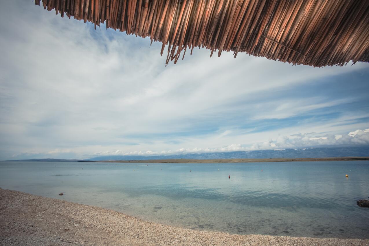 La spiaggia più vicina - Appartamenti con parcheggio Puntadura - Vir