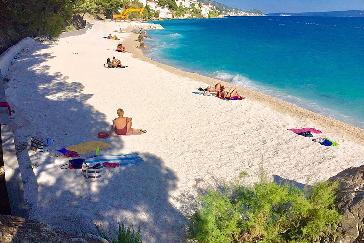 La spiaggia più vicina - Appartamenti accanto al mare Stobrec, Spalato - Split