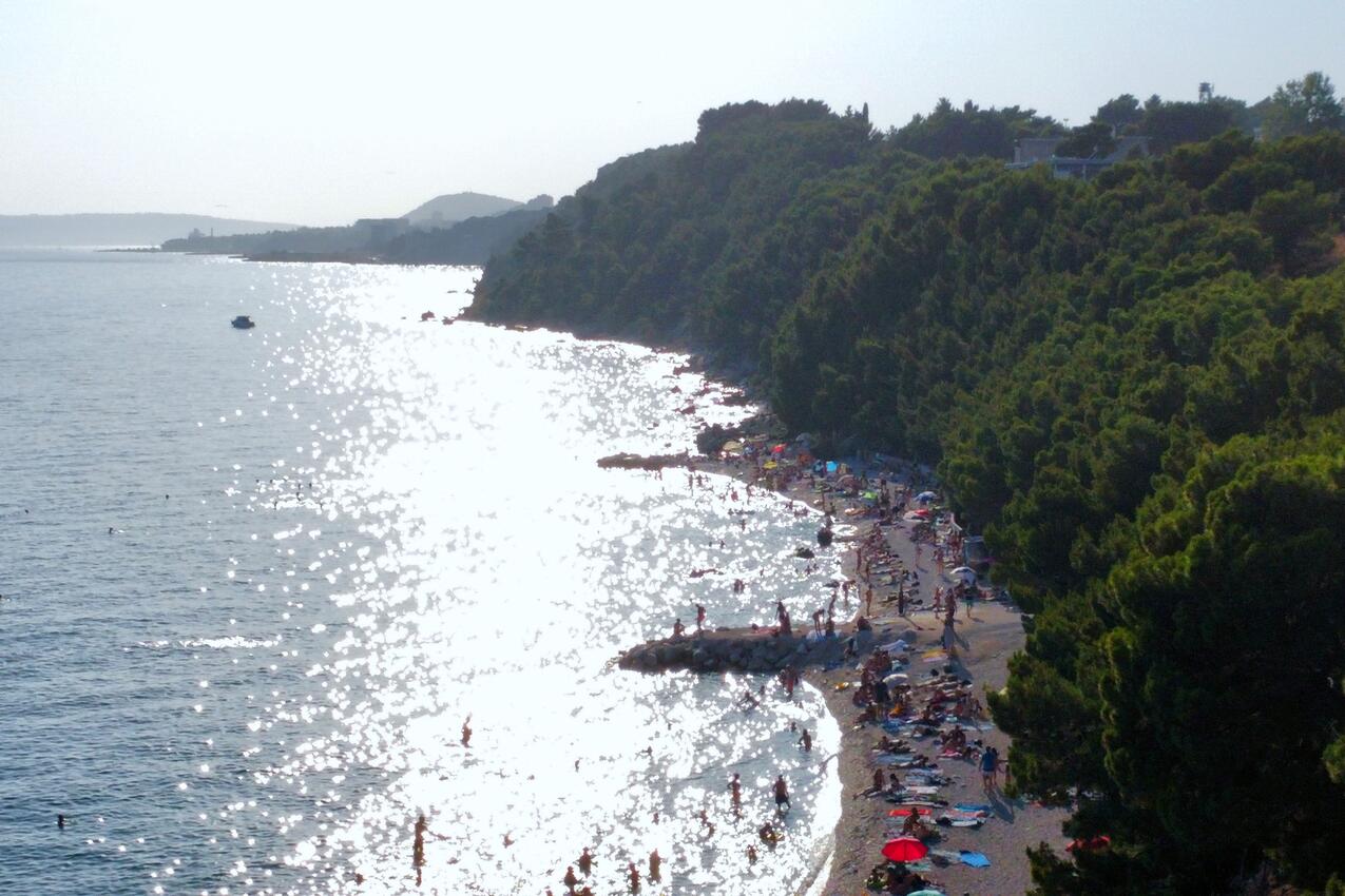 La spiaggia più vicina - Appartamenti accanto al mare Stobrec, Spalato - Split