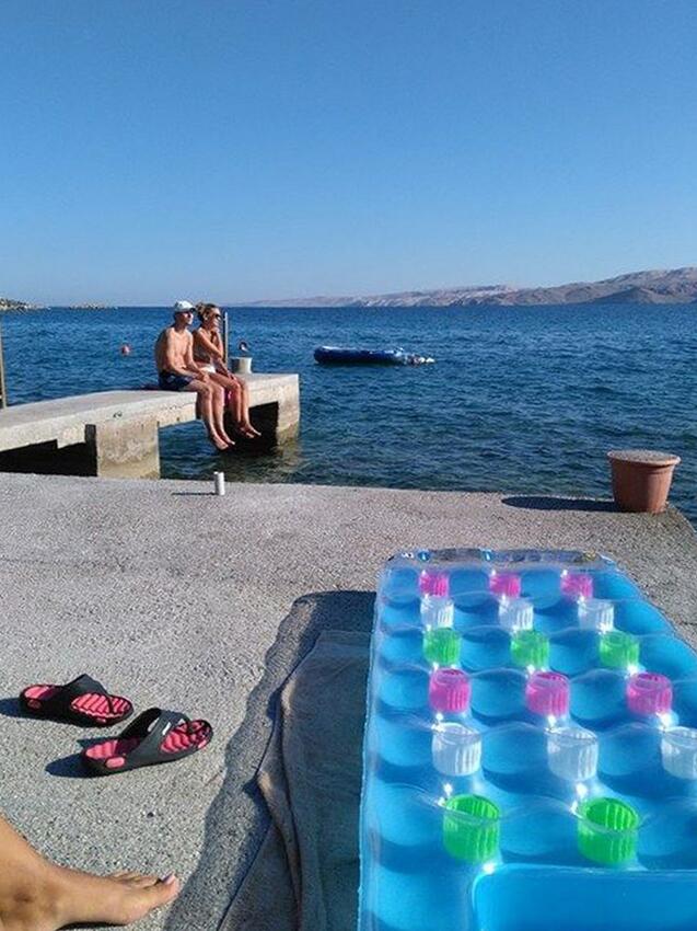 Nearest beach - Apartments by the sea Ribarica, Karlobag