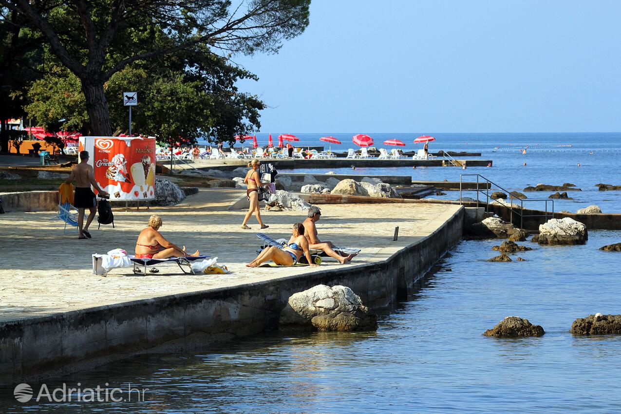 La spiaggia più vicina - Appartamenti accanto al mare Umago - Umag