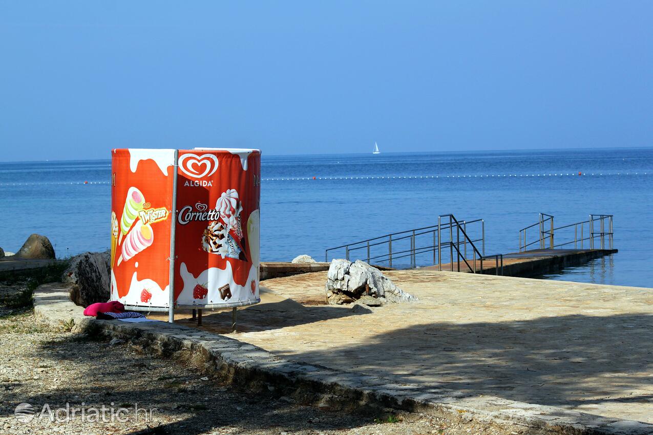 La spiaggia più vicina - Appartamenti accanto al mare Umago - Umag
