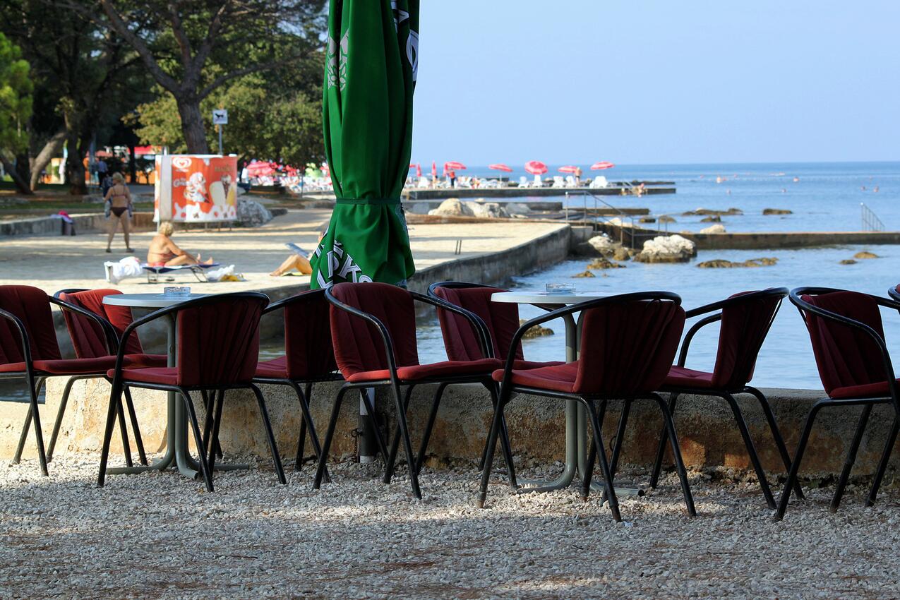Nejbližší pláž - Apartmány s parkovištěm Umag