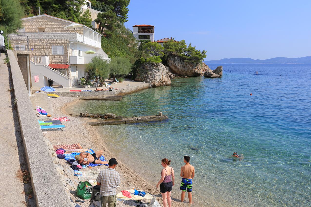 Legközelebbi strand - Apartmanok a tenger mellett Mimice, Omis