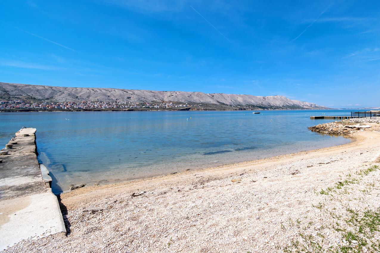 La spiaggia più vicina - Appartamenti accanto al mare Pago - Pag