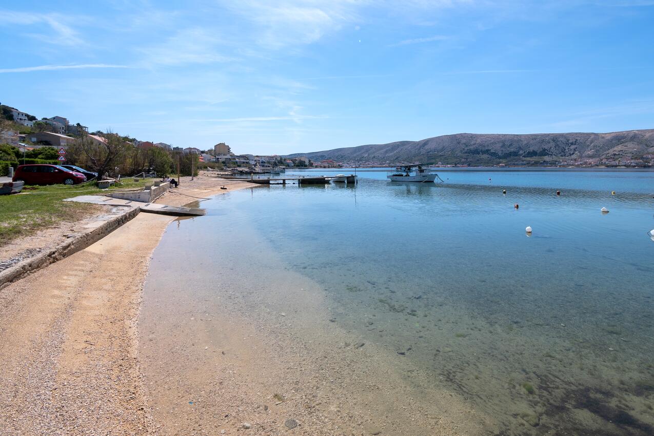 La spiaggia più vicina - Appartamenti accanto al mare Pago - Pag