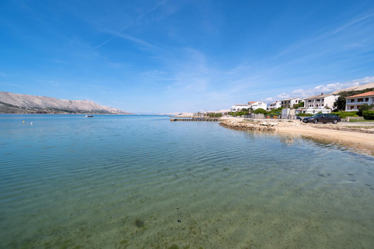 La spiaggia più vicina - Appartamenti accanto al mare Pago - Pag