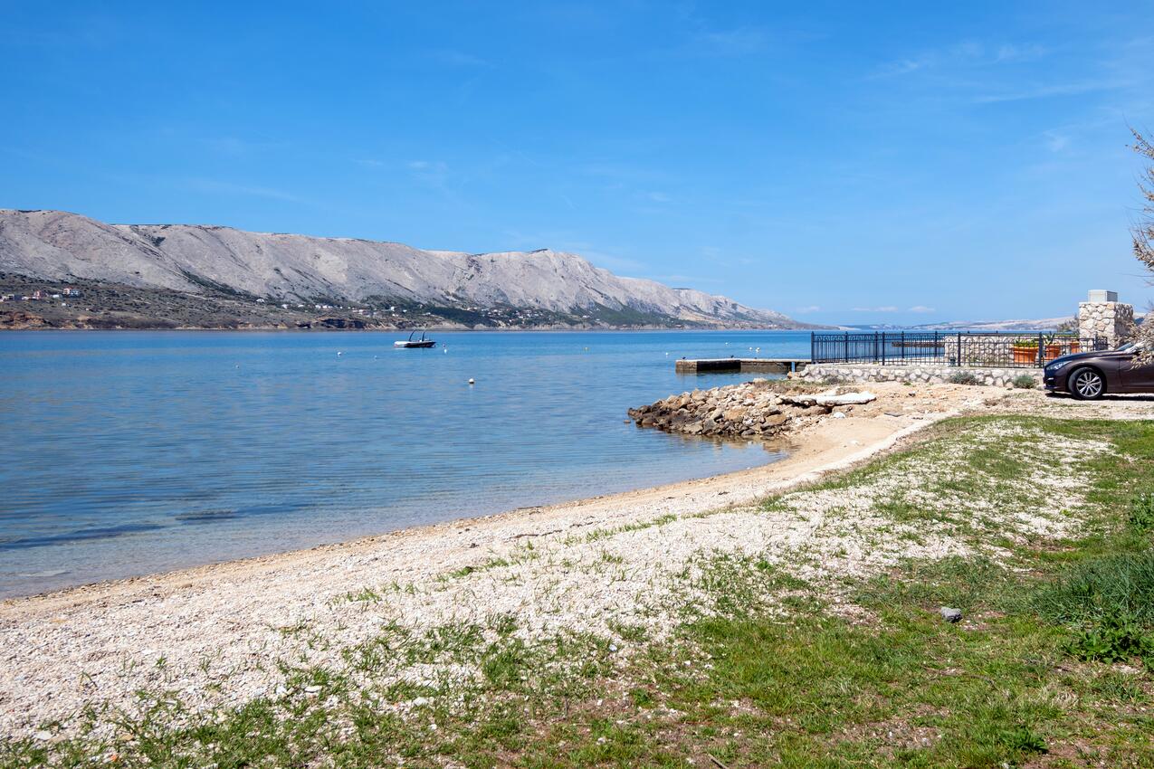 La spiaggia più vicina - Appartamenti accanto al mare Pago - Pag