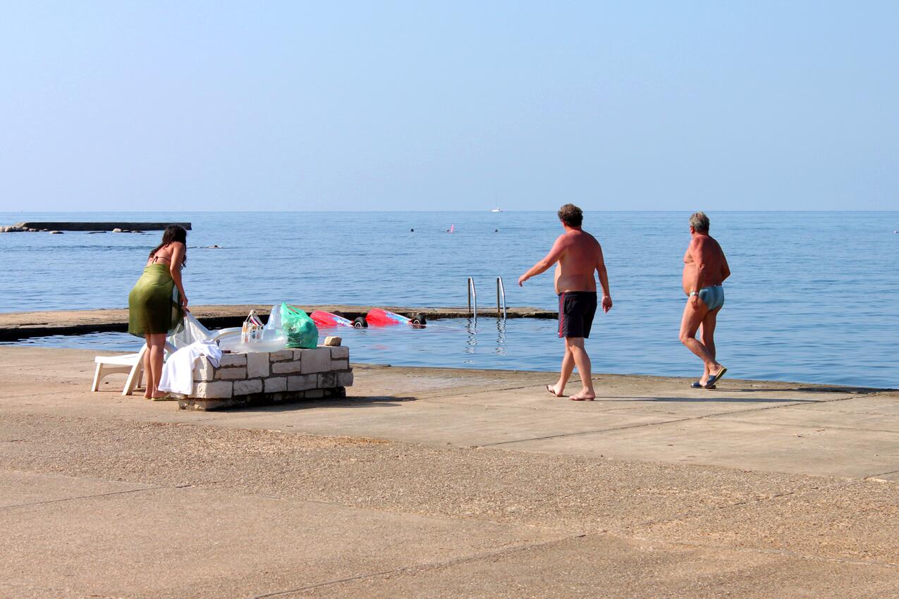 Najbližja plaža - Apartmaji s parkingom Umag