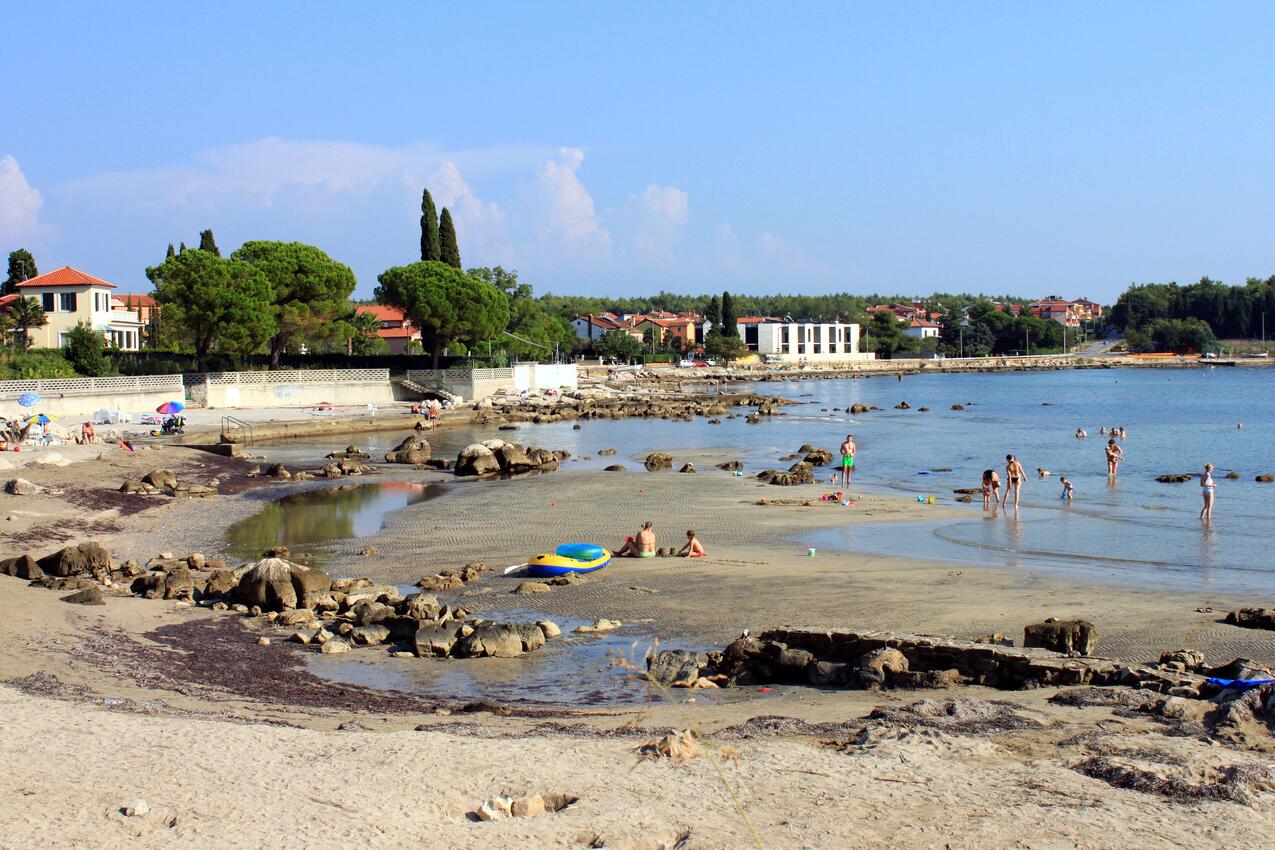 La spiaggia più vicina - Appartamenti per famiglie con bambini Zambrattia - Zambratija, Umago - Umag