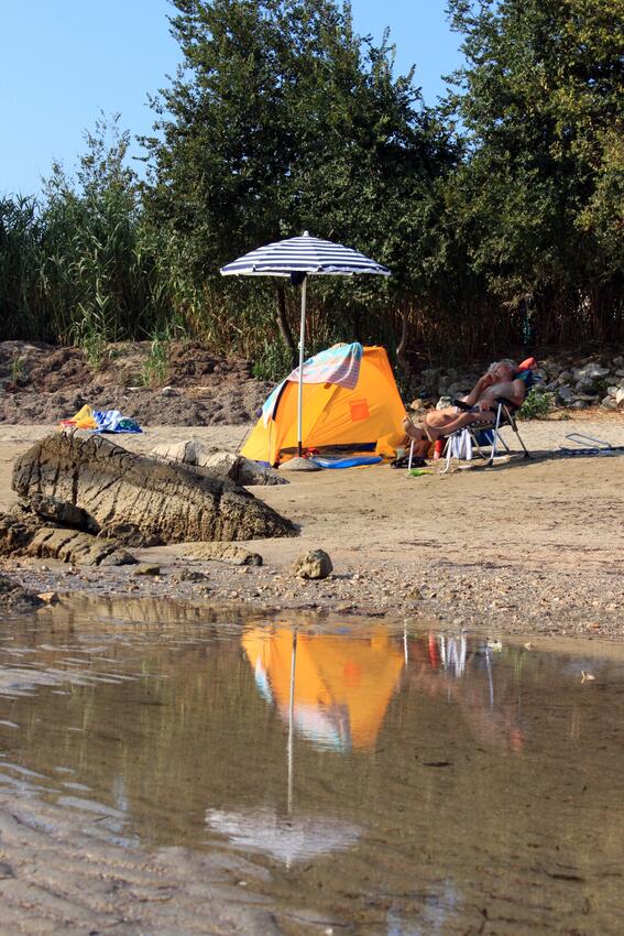 La spiaggia più vicina - Appartamenti per famiglie con bambini Zambrattia - Zambratija, Umago - Umag