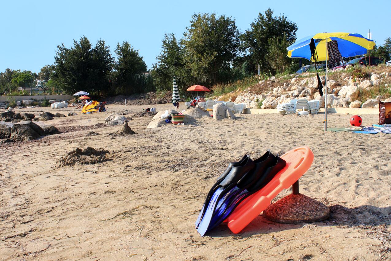 La spiaggia più vicina - Appartamenti per famiglie con bambini Zambrattia - Zambratija, Umago - Umag