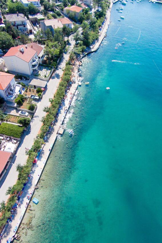 Nearest beach - Apartments by the sea Šilo, Krk