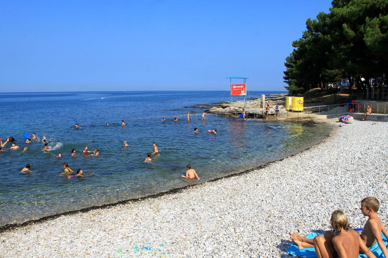 Najbliższa plaża - Apartamenty z parkingiem Basanija, Umag