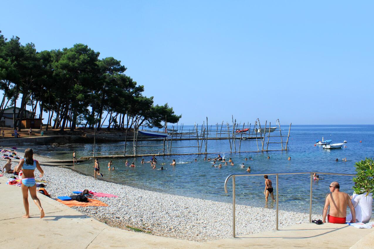 Najbliższa plaża - Apartamenty z parkingiem Basanija, Umag