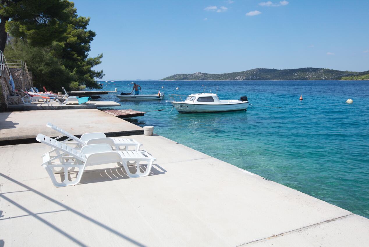 Nejbližší pláž - Apartmány u moře Šparadići, Šibenik