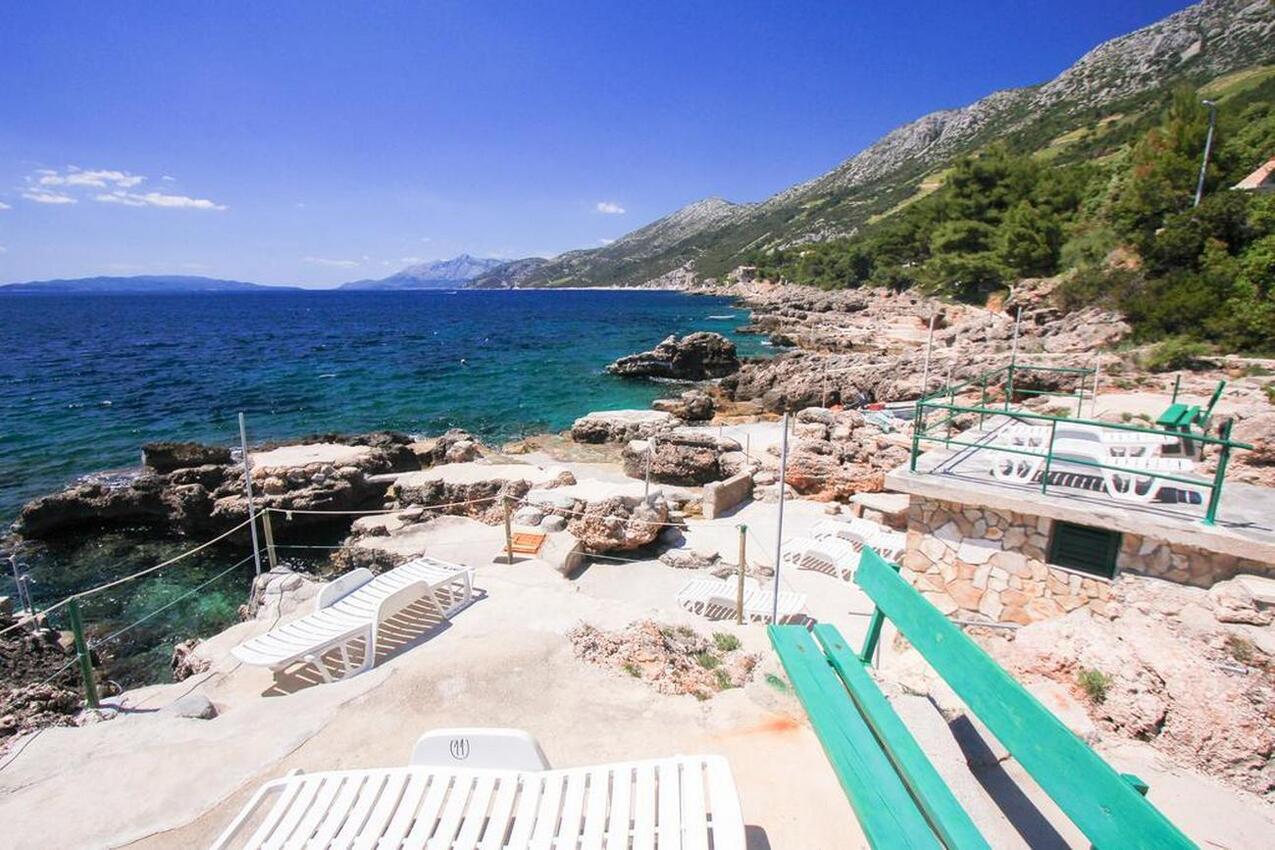La spiaggia più vicina - Appartamenti accanto al mare per famiglie Dingac - Borak, Sabbioncello - Pelješac