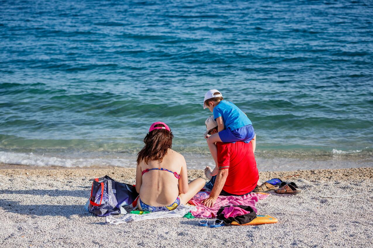 La spiaggia più vicina - Appartamenti con Internet Spalato - Split