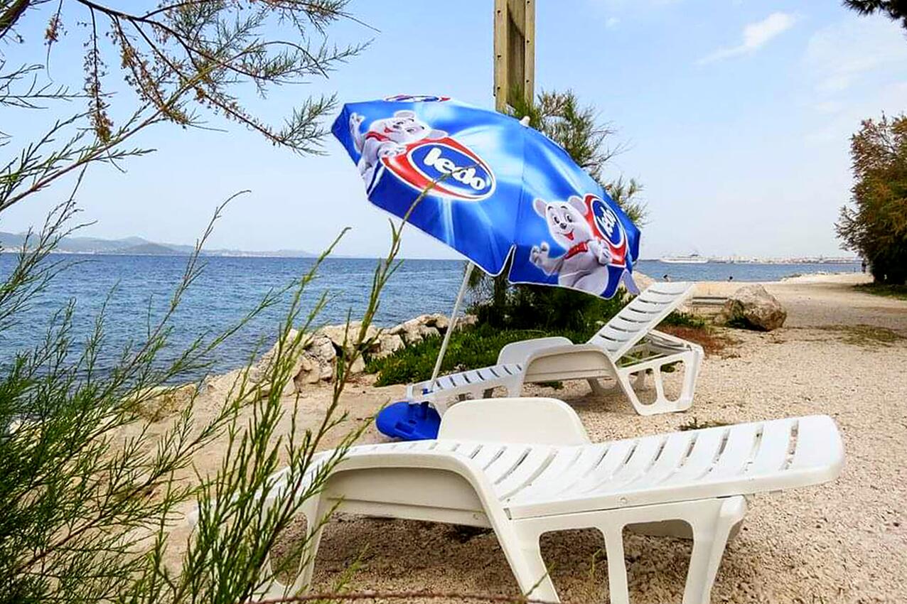 Nächster Strand - Ferienwohnungen am Meer Bibinje, Zadar