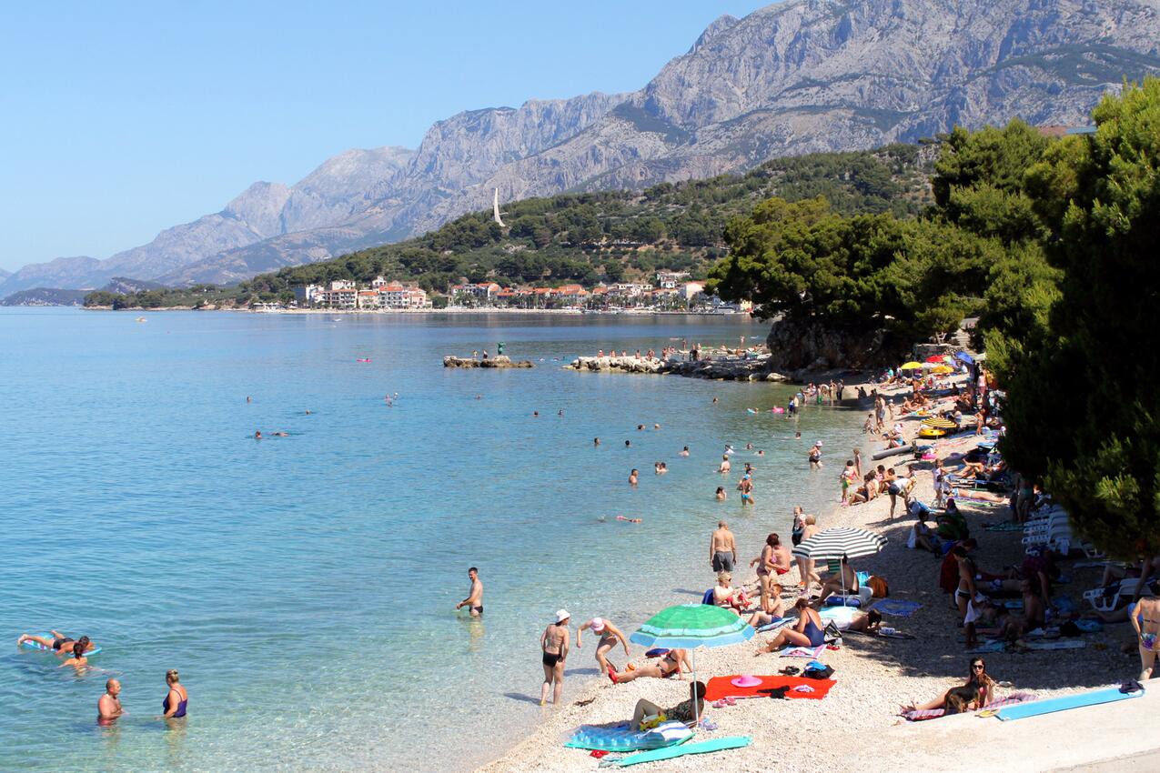 Nearest beach - Apartments by the sea Podgora, Makarska