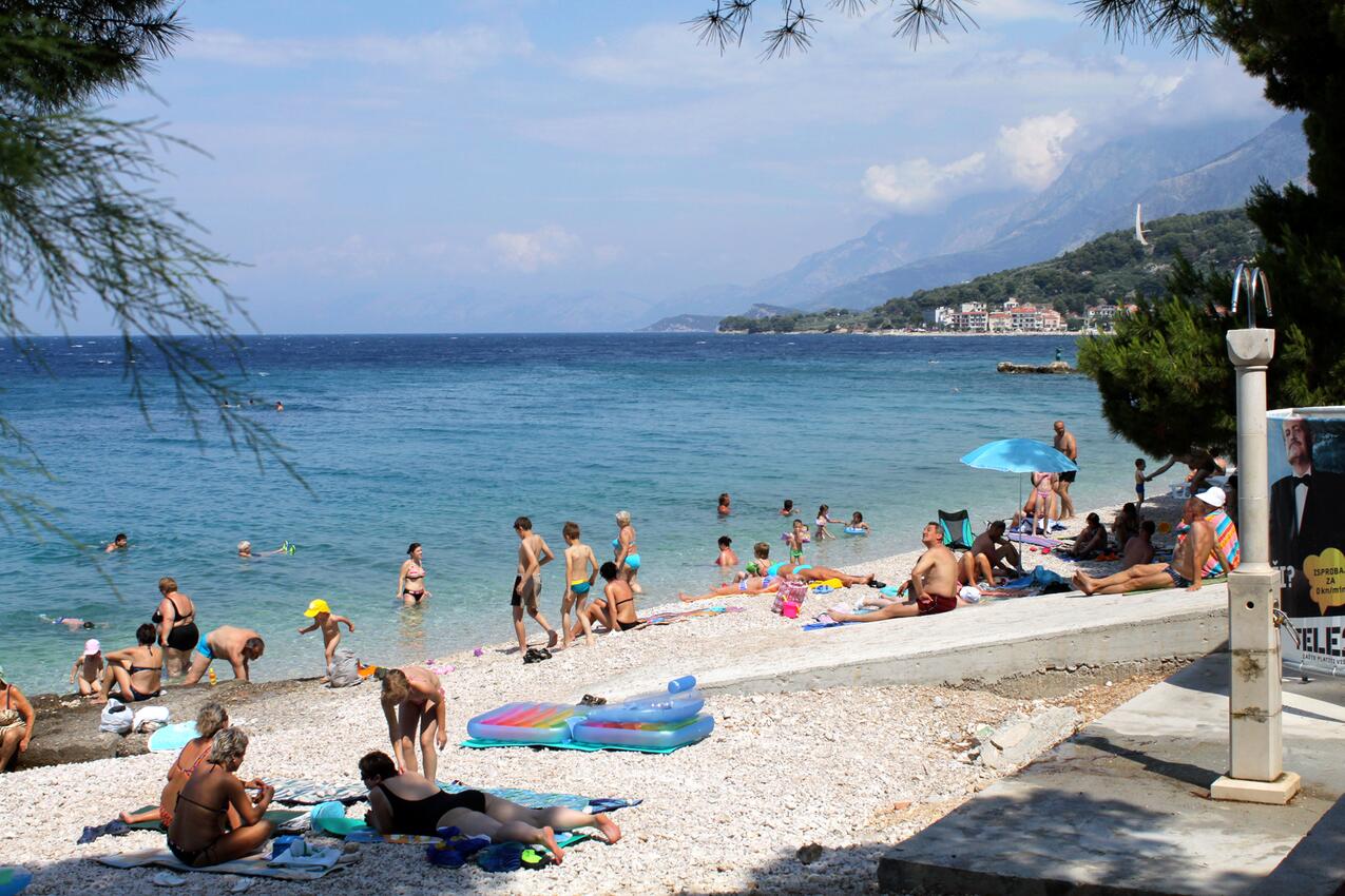 Nearest beach - Apartments by the sea Podgora, Makarska