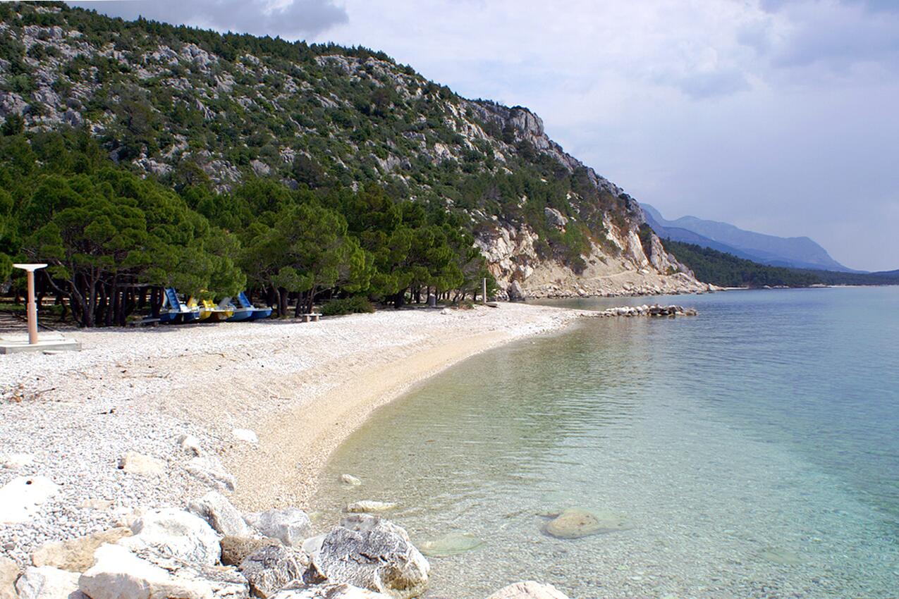 Nächster Strand - Ferienwohnungen mit Parkplatz Krvavica, Makarska