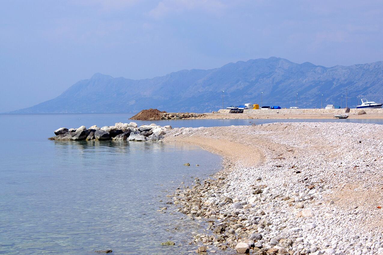 Nächster Strand - Ferienwohnungen mit Parkplatz Krvavica, Makarska