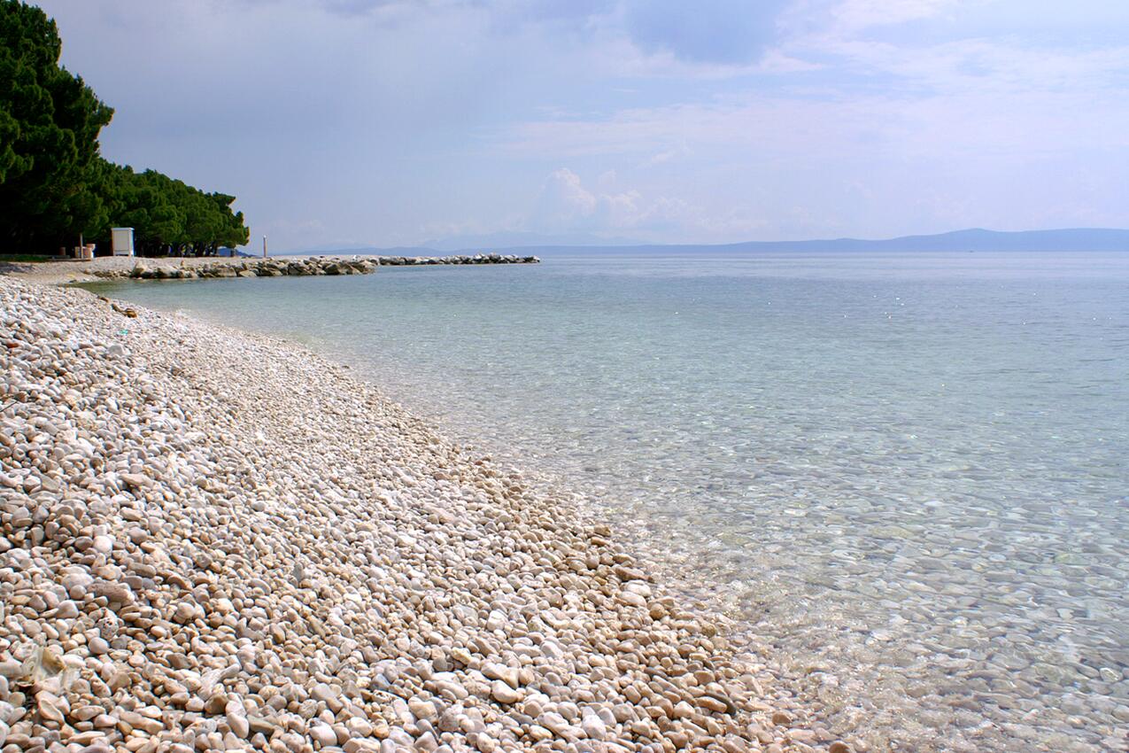 Nächster Strand - Ferienwohnungen mit Parkplatz Krvavica, Makarska