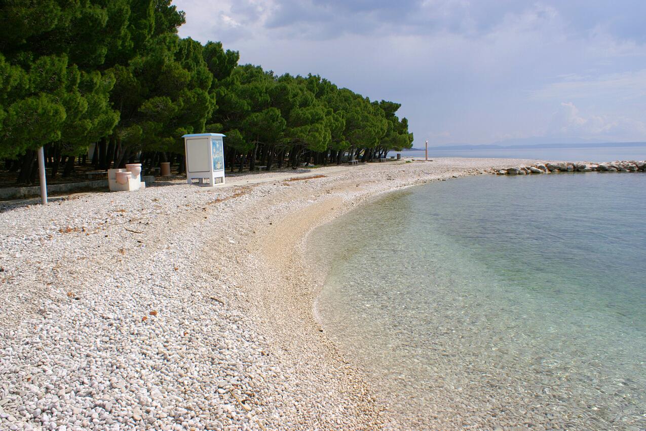 Nächster Strand - Ferienwohnungen mit Parkplatz Krvavica, Makarska