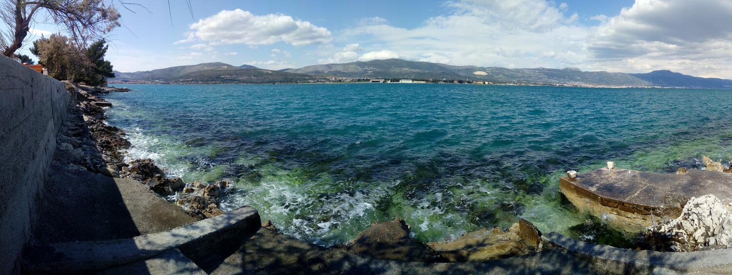 La spiaggia più vicina - Appartamenti accanto al mare Arbanija, Bua - Čiovo