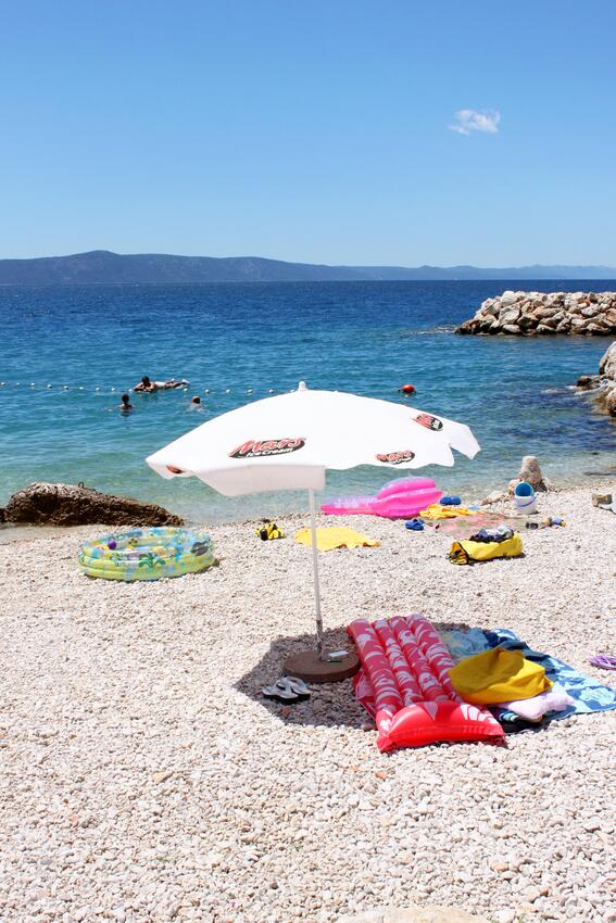 Legközelebbi strand - Apartmanok a tenger mellett Drasnice, Makarska