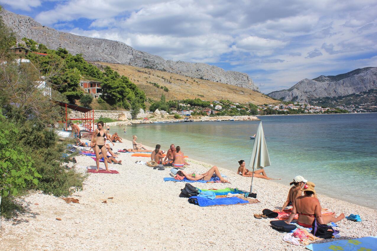 La spiaggia più vicina - Appartamenti accanto al mare Punta Lunga - Dugi Rat, Almissa - Omiš
