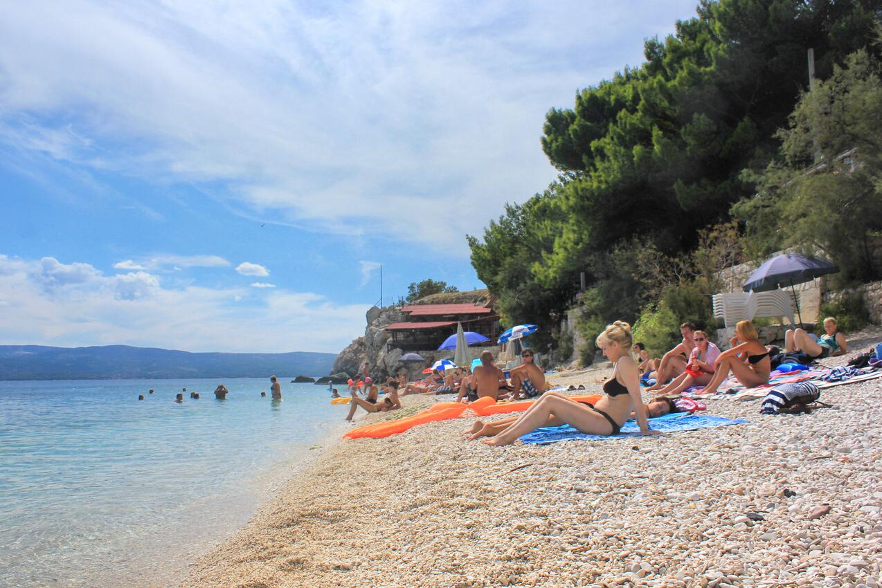 La spiaggia più vicina - Appartamenti accanto al mare Punta Lunga - Dugi Rat, Almissa - Omiš