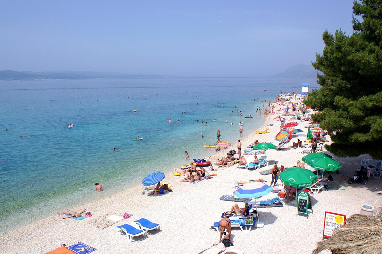 Legközelebbi strand - Ház családok részére medencével Grubine, Zagora