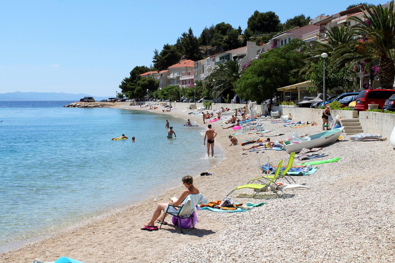 Nærmeste strand - Leiligheter ved sjøen Podgora, Makarska