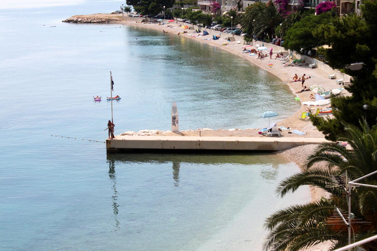 Nærmeste strand - Leiligheter ved sjøen Podgora, Makarska